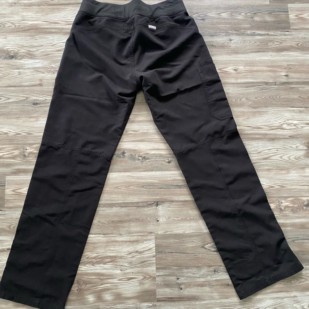 FIGS Kade small black scrub bottoms